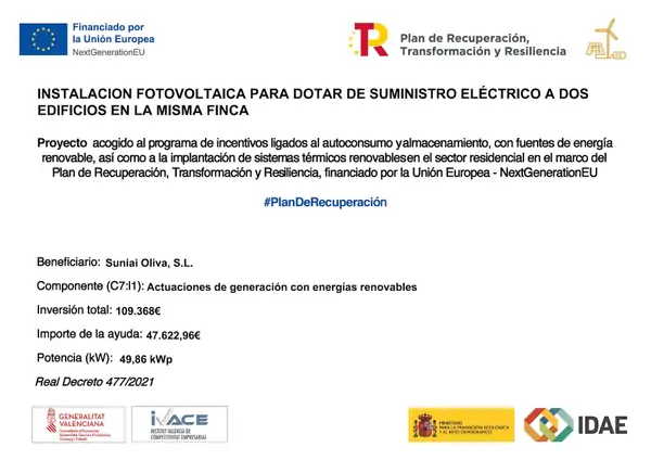 Certificado de desgravación